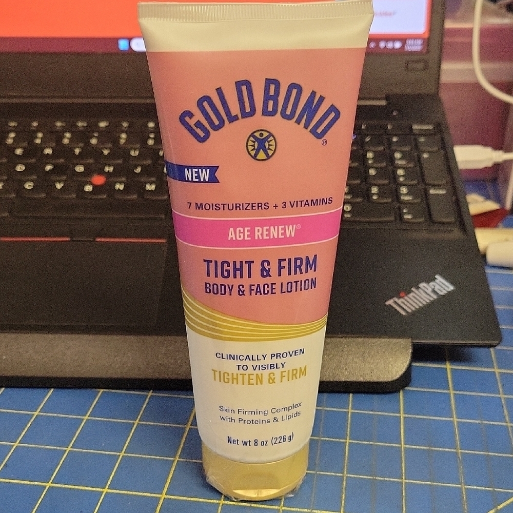 Gold Bond Age Renew Body & Face Lotion 8oz New